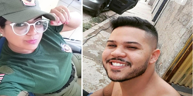 Camila Gabriela e Eduardo Valadão, vítimas do tiroteio em Timon
